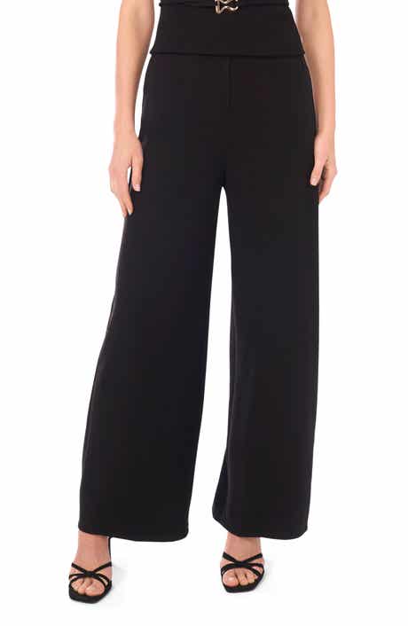 Vince Camuto Wide Leg Pull On Pants