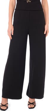 Vince Camuto Wide Leg Pull On Pants