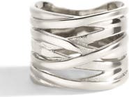 Mint & Lily Wire Wrap Statement Ring