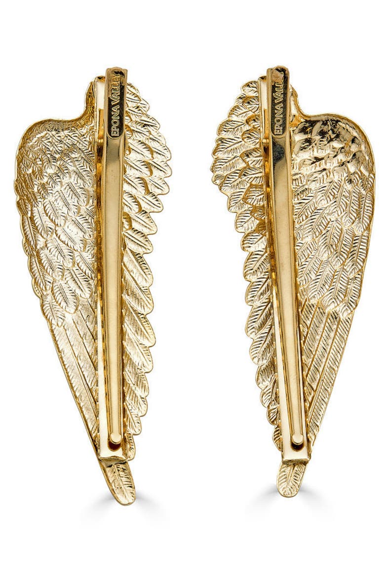 Genevieve Clip Set, Alternate, color, Gold