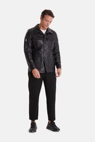 FURNIQ UK Cedric Leather Jacket