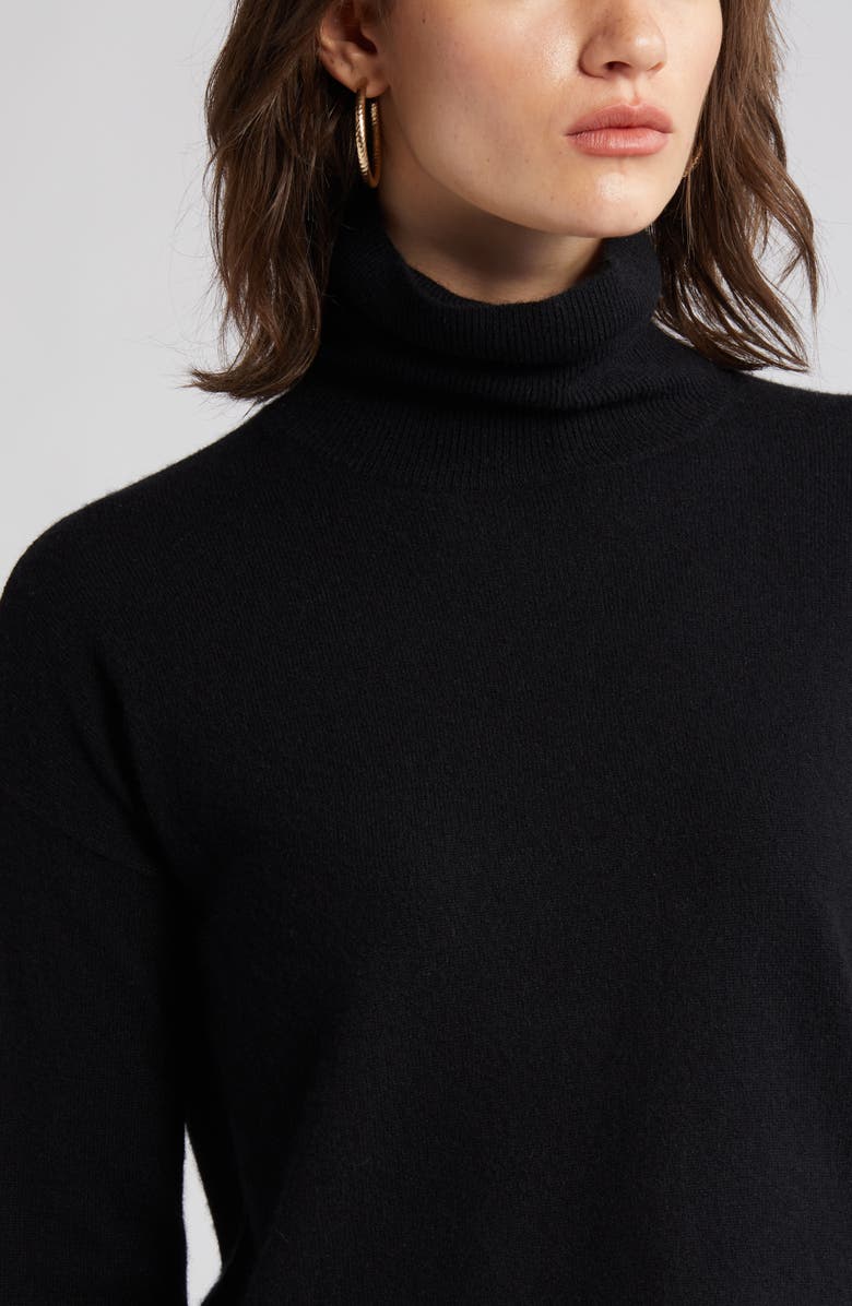 Nordstrom Cashmere Turtleneck Sweater, Alternate, color,