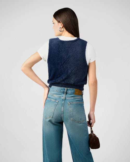 Weworewhat V-neck Sweater Vest In Blue