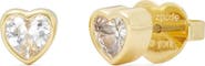 Kate Spade New York sweetheart mini cubic zirconia stud earrings