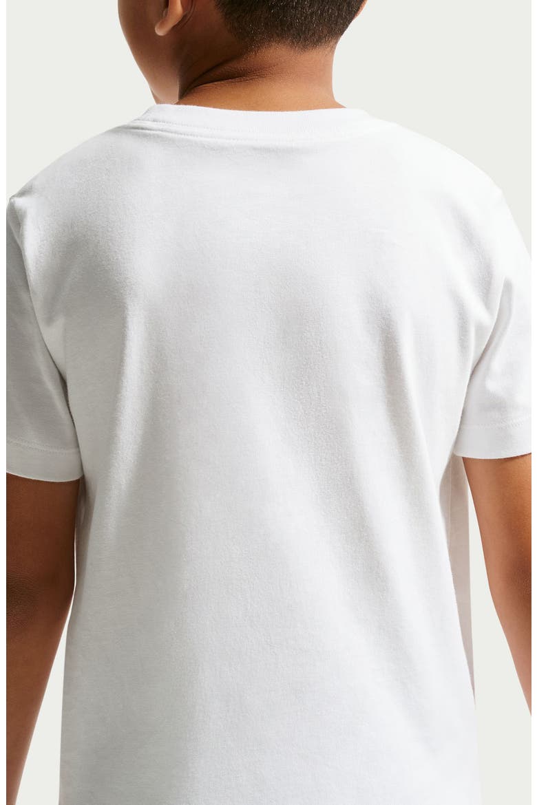 Kids' Dog Swoosh Graphic T-Shirt, Alternate, color, WHITE