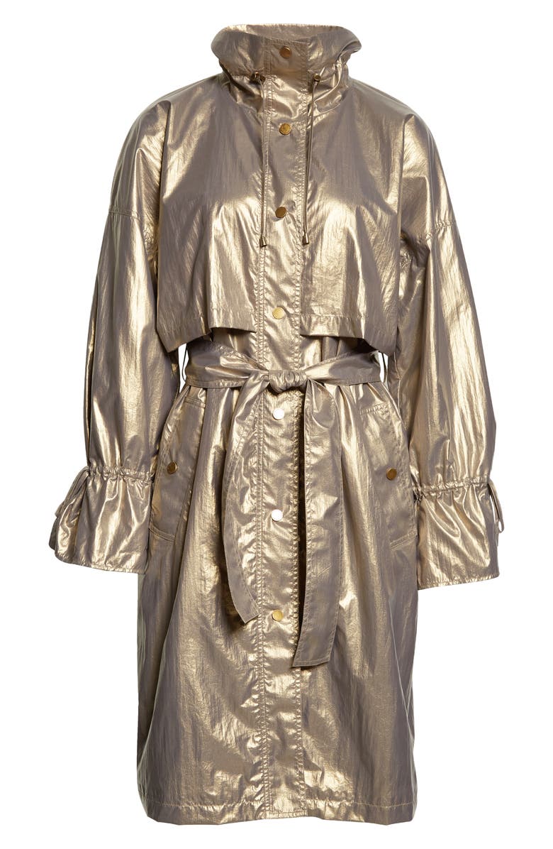 Donna Karan New York Belted Trench Coat, Alternate, color, 
