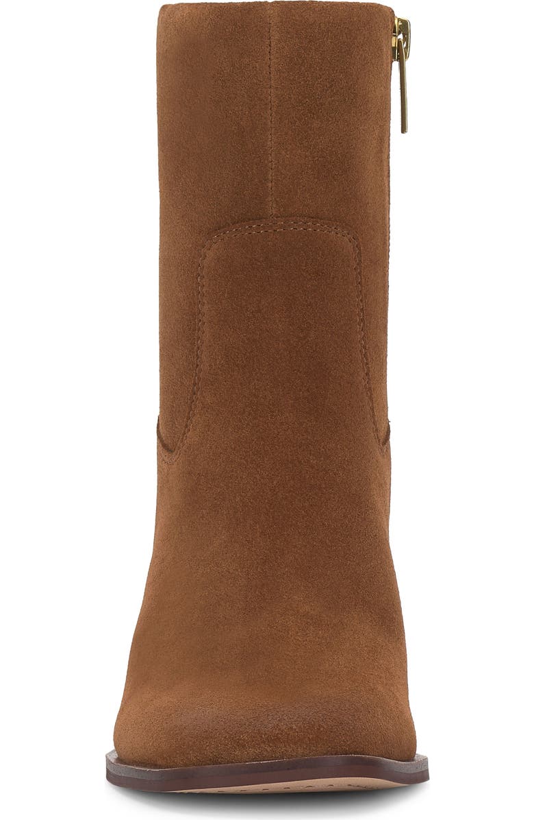 Vince Camuto Dayana Block Heel Bootie, Alternate, color, Burnt Sugar Verona