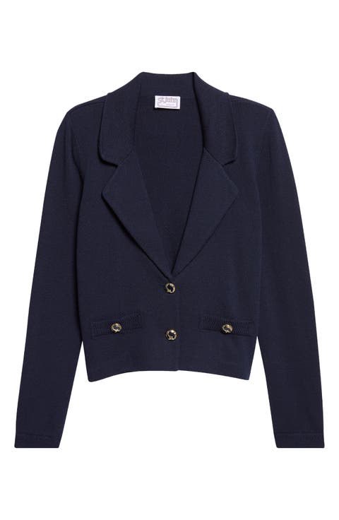 Legacy Crepe Knit Jacket