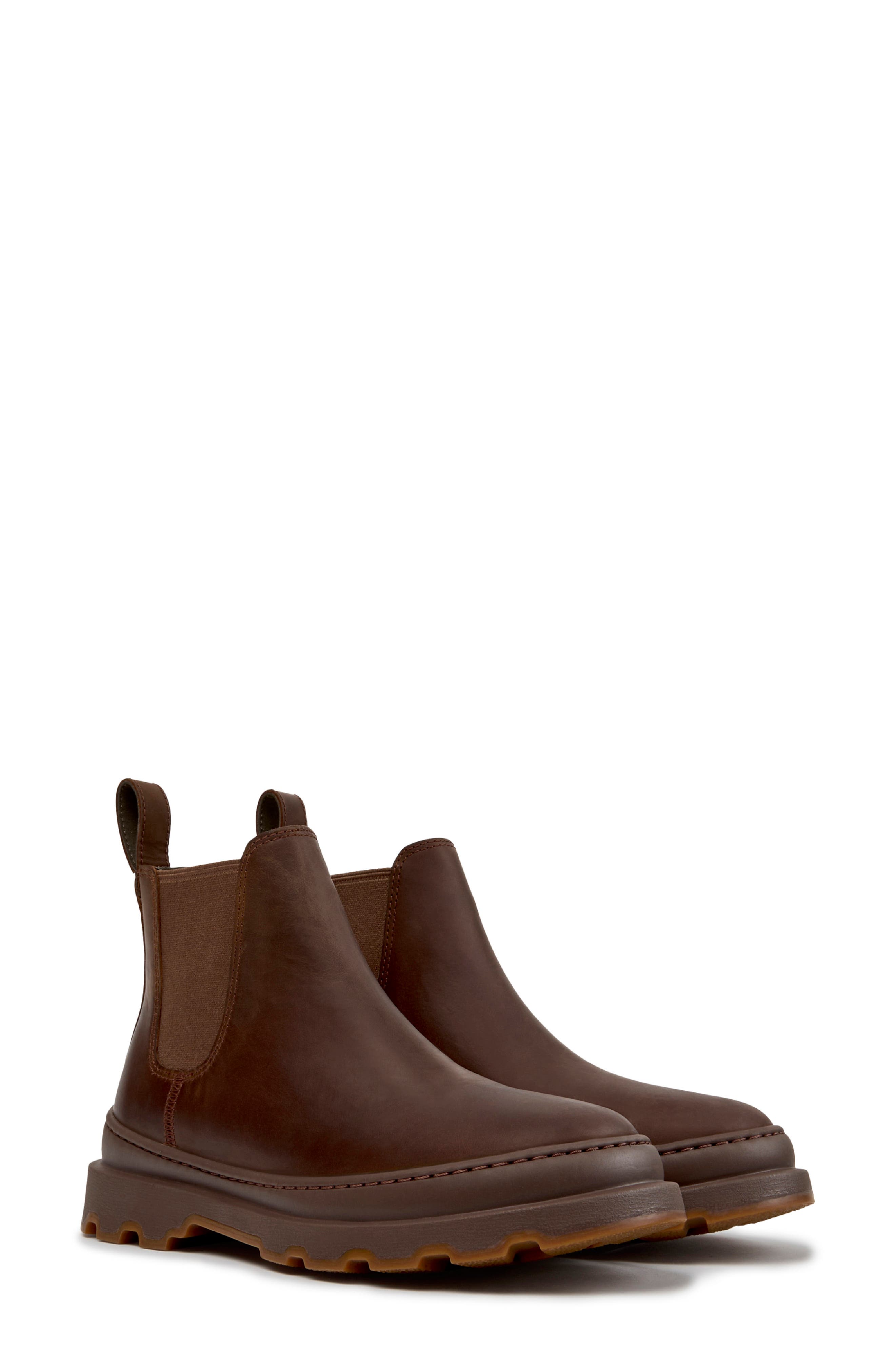 Brutus Chelsea Boot, Main, color, MEDIUM BROWN