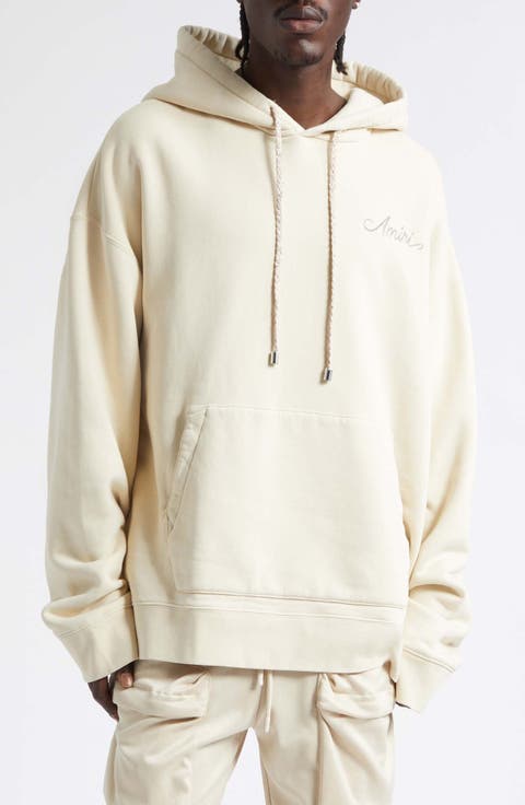 Oversize MA Check Patch Appliqué Hoodie