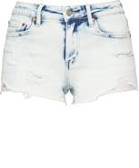 Bayeas Raw Hem Denim Shorts