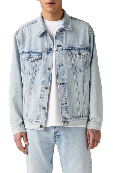 Relaxed Fit Denim Trucker Jacket