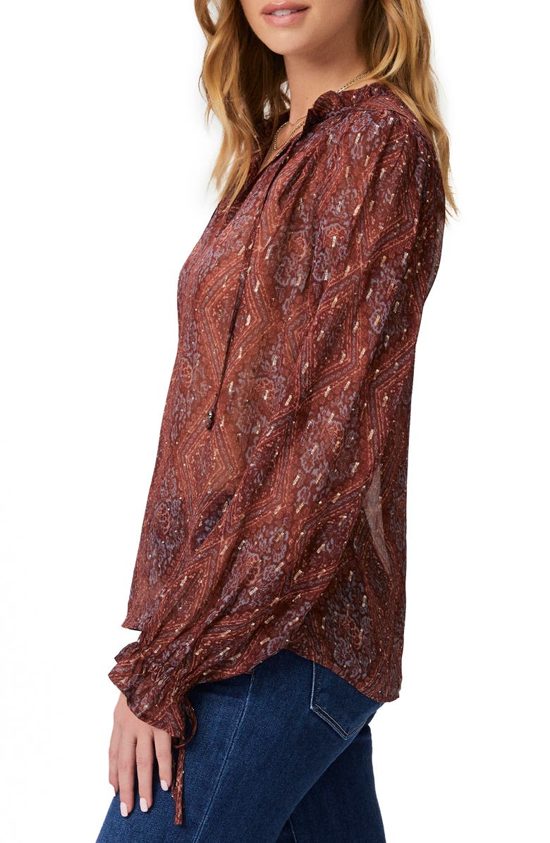 PAIGE Fia Long Sleeve Top, Alternate, color, Icesltmlti