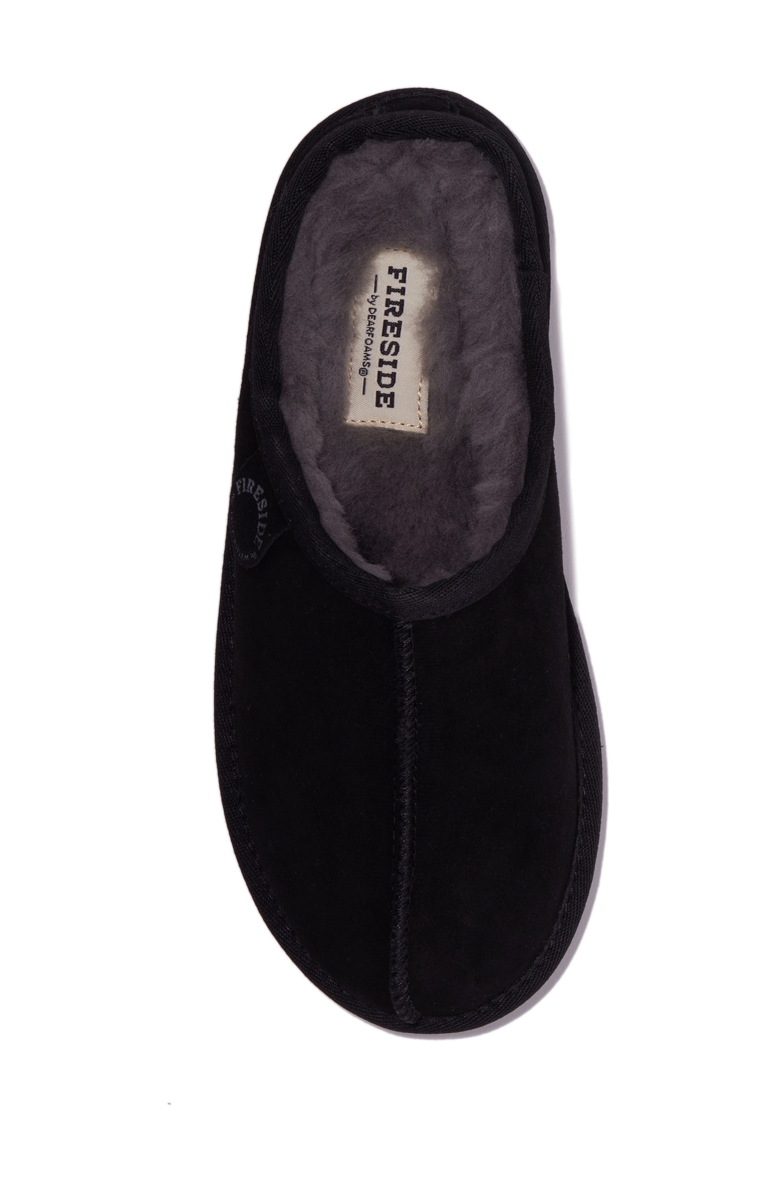 DEARFOAMS Greta Genuine Shearling Clog Slipper, Alternate, color, 