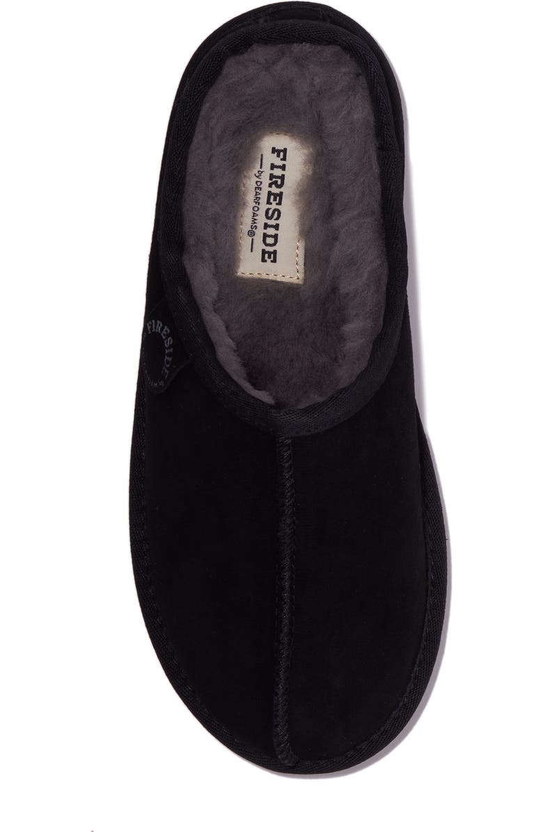 DEARFOAMS Greta Genuine Shearling Clog Slipper, Alternate, color,