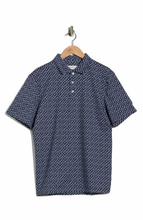 Bugatchi Short Sleeve OoohCotton® Polo