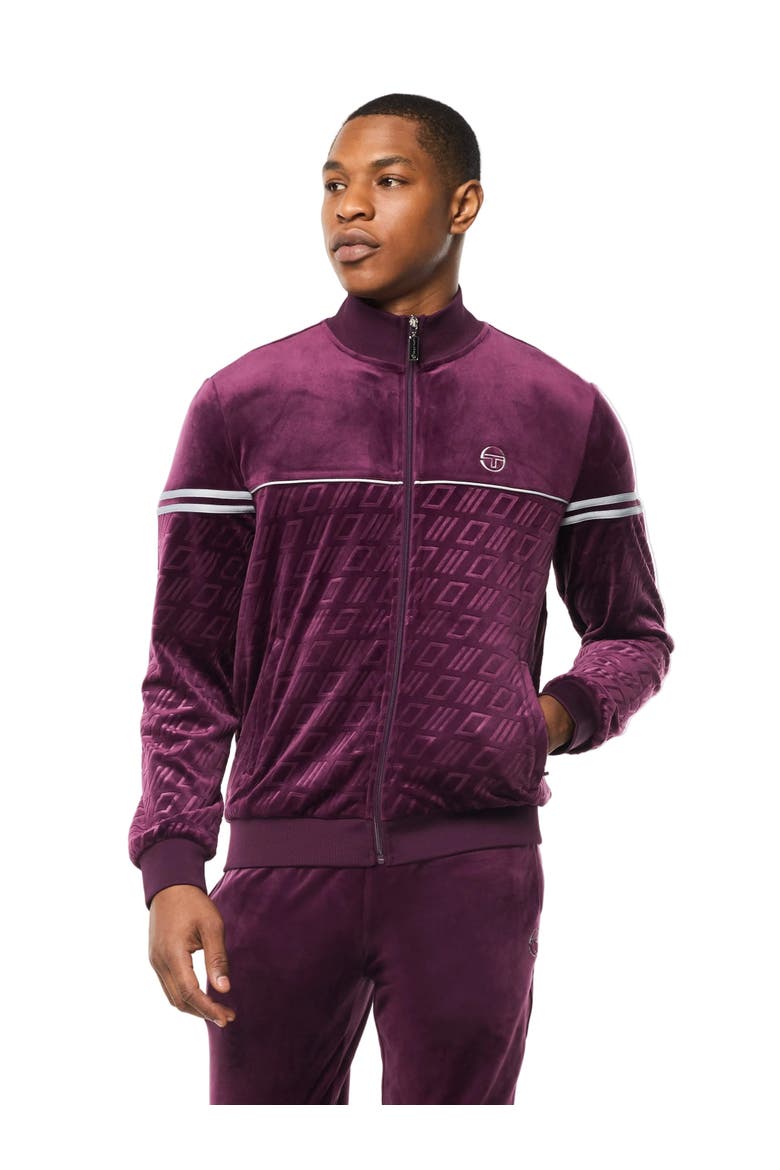 Bandiera Track Jacket, Main, color, POTENT PURPLE