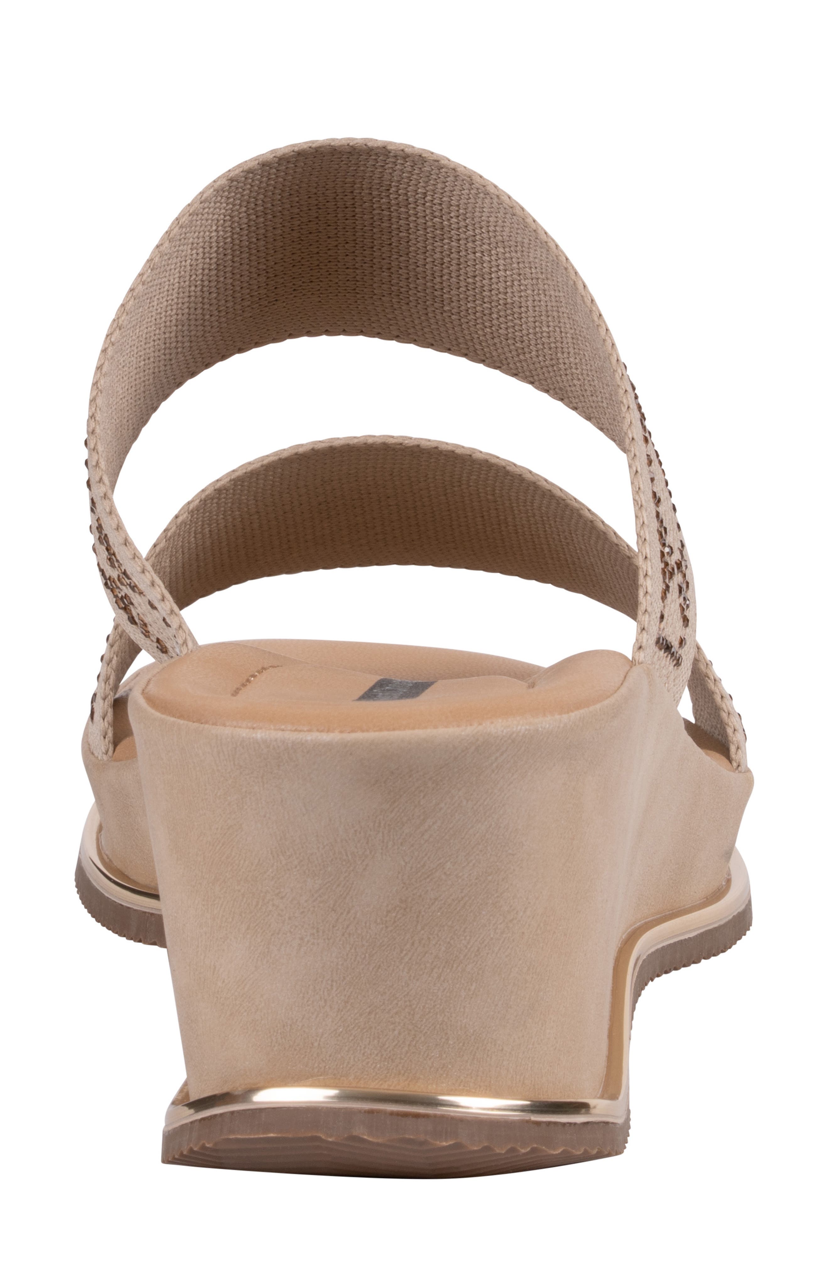 GOOD CHOICE NEW YORK Maycee Wedge Sandal, Alternate, color, Nude