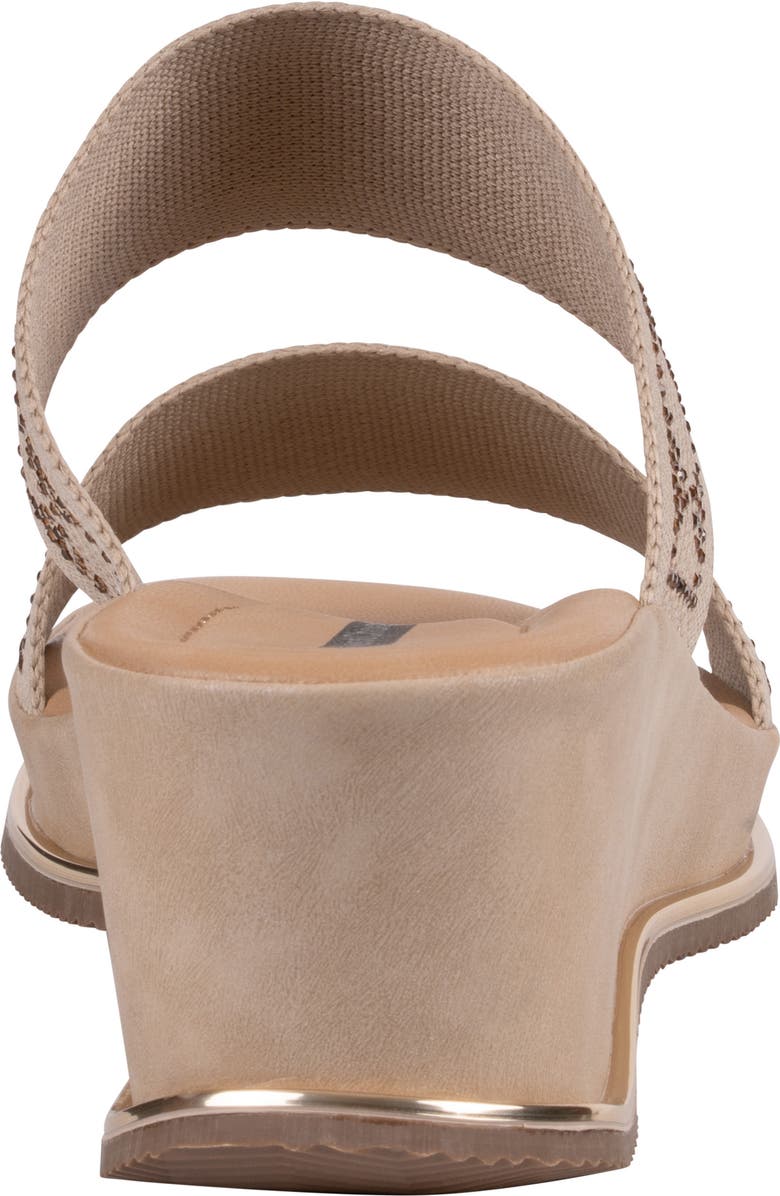 GOOD CHOICE NEW YORK Maycee Wedge Sandal, Alternate, color, Nude