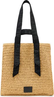AllSaints Lullah Straw Tote Bag
