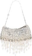 Rabanne 1969 Beaded & Faux Pearl Fringe Shoulder Bag