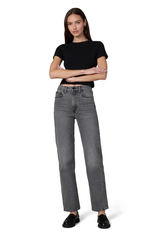 Joe's Jeans The Margot High Waist Straight Leg Jeans In Gold