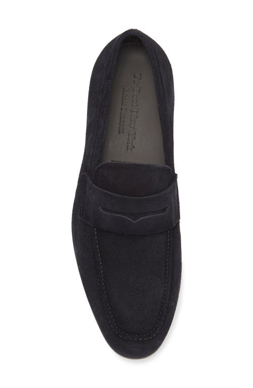 To Boot New York Merrill Penny Loafer In Camoscio Blue