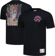 Mitchell & Ness Men's Mitchell & Ness Vince Carter Black Toronto Raptors Hardwood Classics NBA Legends T-Shirt
