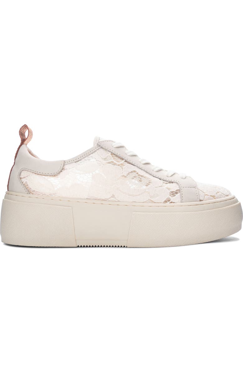 42 Gold Glee Lace Platform Sneaker, Alternate, color,