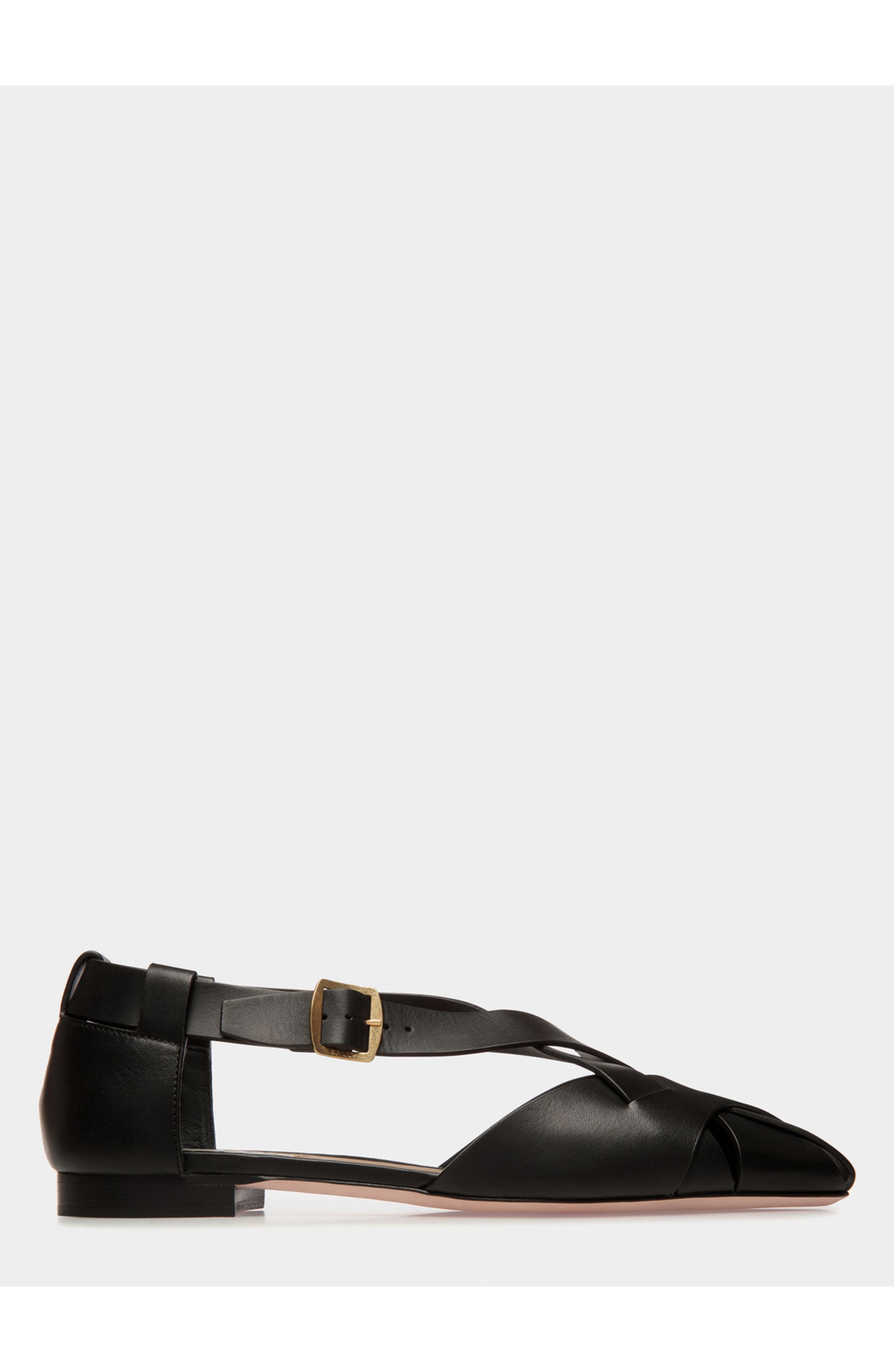 Bally Sylt Flat, Main, color, Black