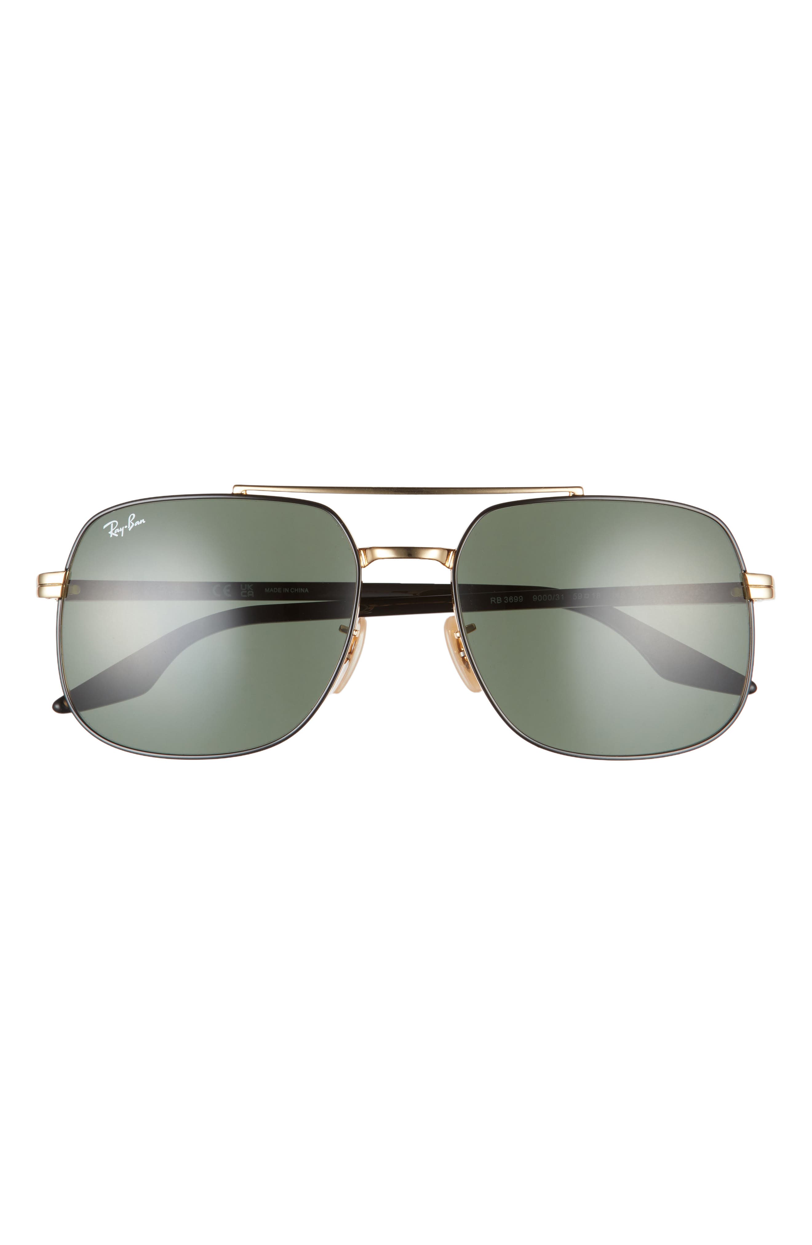 Ray-Ban 59mm Polarized Aviator Sunglasses | Nordstrom