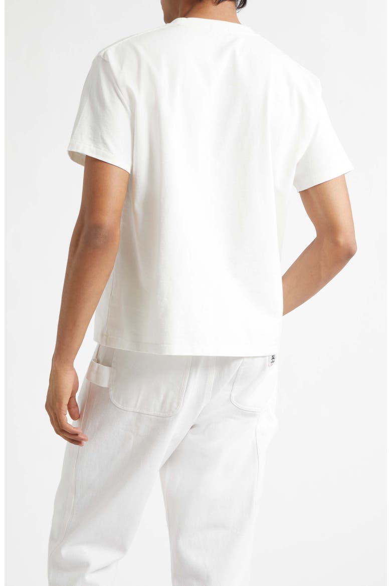 Beaded Geneva Pocket T-Shirt, Alternate, color, CREAM