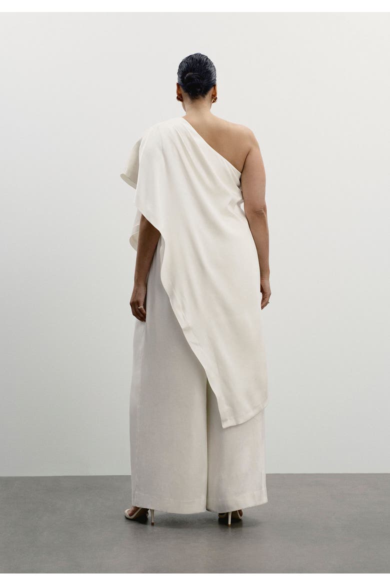 Longline Cape Top, Alternate, color, VANILLA ICE