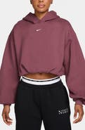 Nike Sportswear Oversized Cropped Fleece Hoodie