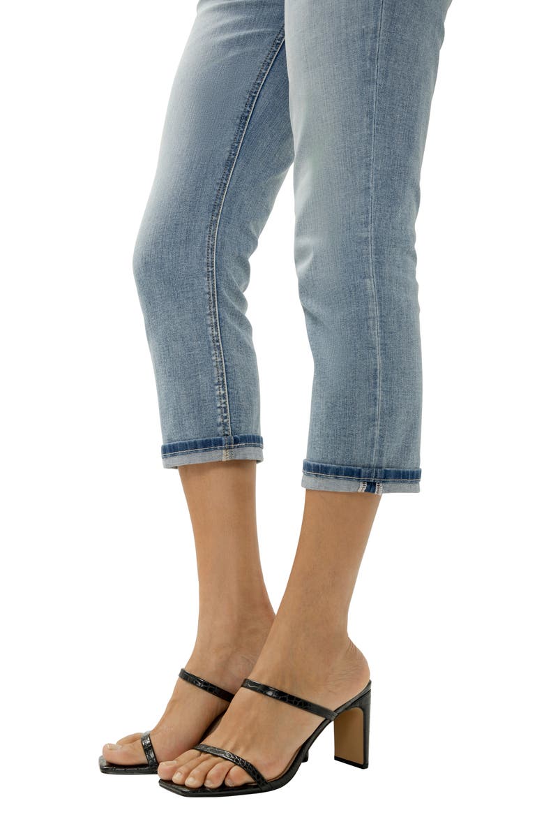 Avery Curvy High Waist Capri Jeans, Alternate, color, ORLANDO