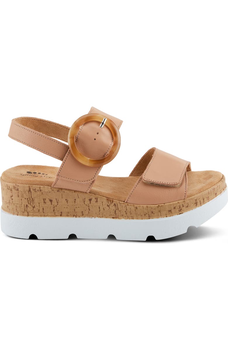 Spring Step Abarah Slingback Platform Sandal, Alternate, color,