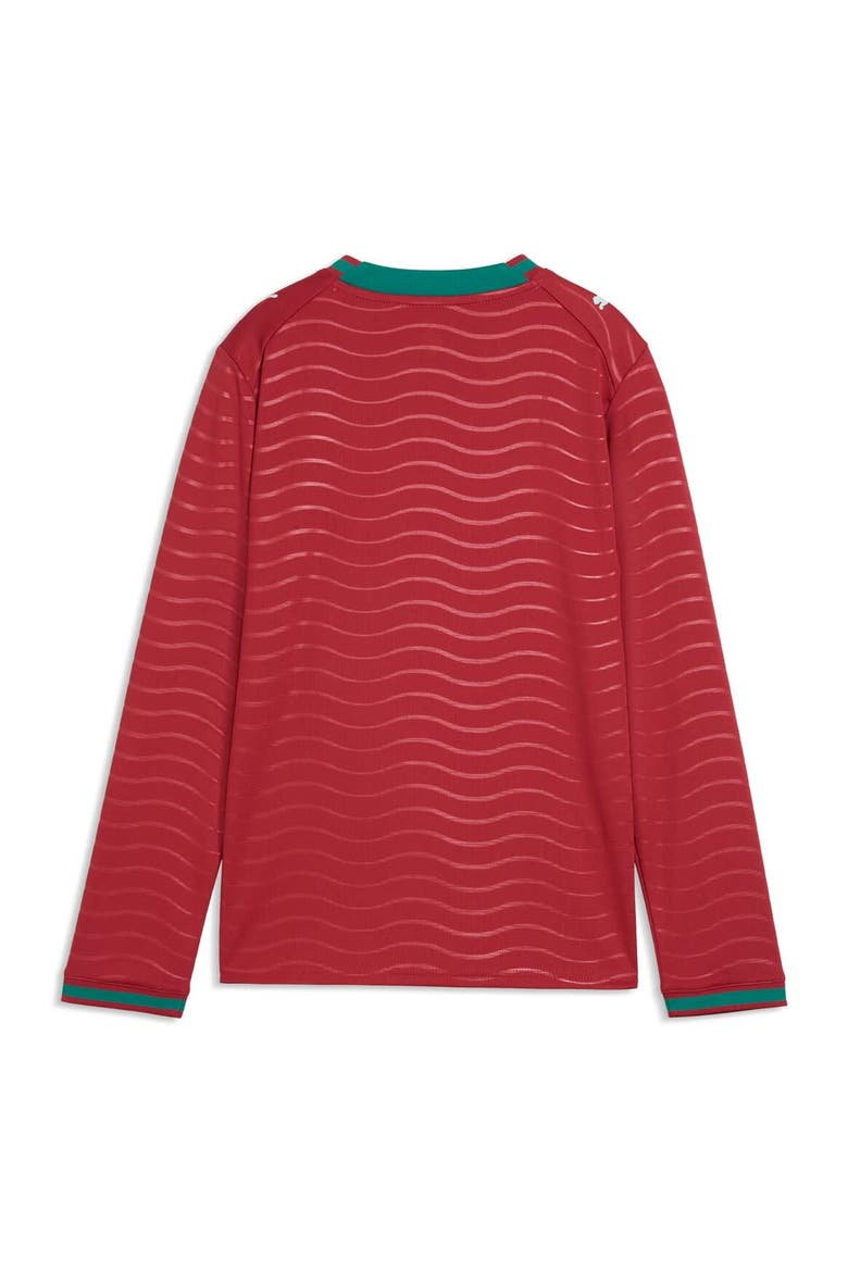Youth Puma Red Portugal National Team 2026 Home Replica Long Sleeve Jersey, Alternate, color, Red