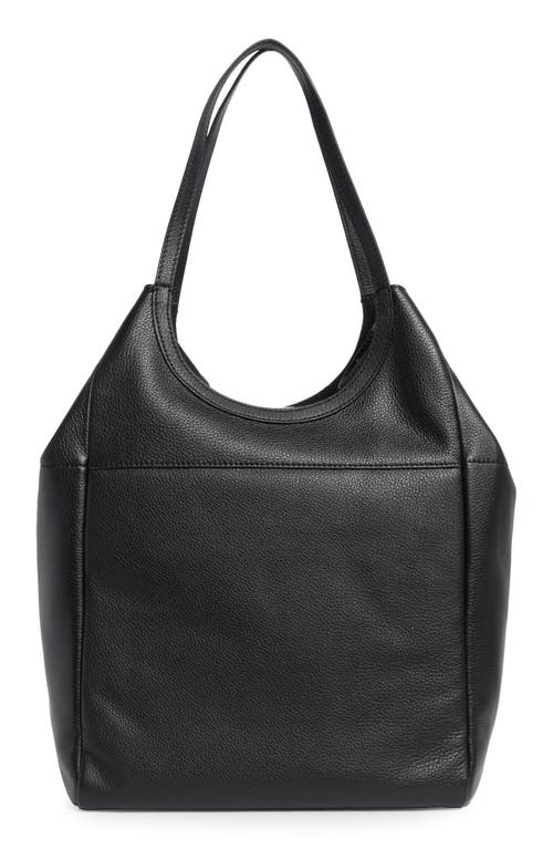 Hobo Native Leather Tote Bag In Black