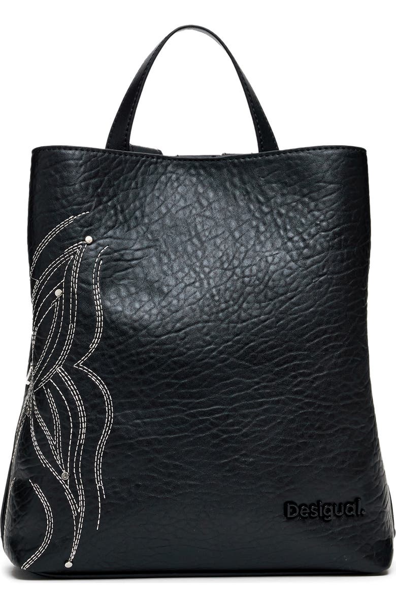 Desigual Goodall Embroidered Backpack, Main, color,