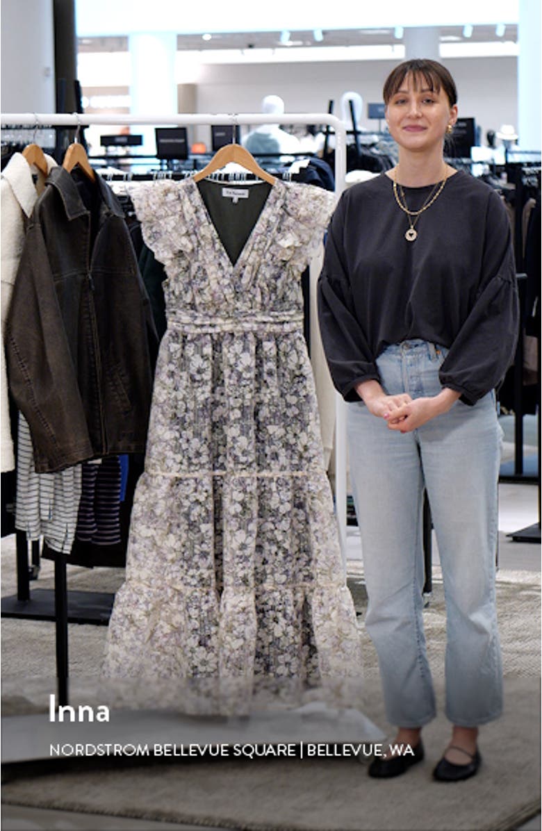 Jules Floral Midi Dress