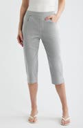 Hue Spring Stripe Petal Pusher Capri Pants