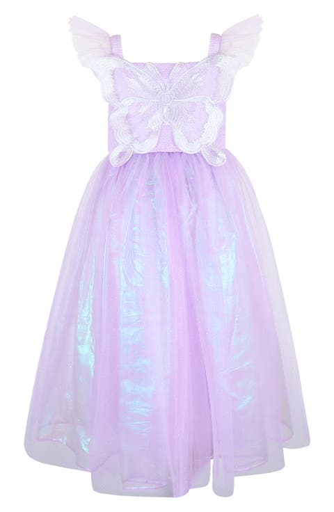Kids' Princess Dress & Wand Set