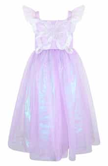 Kids' Princess Dress & Wand Set