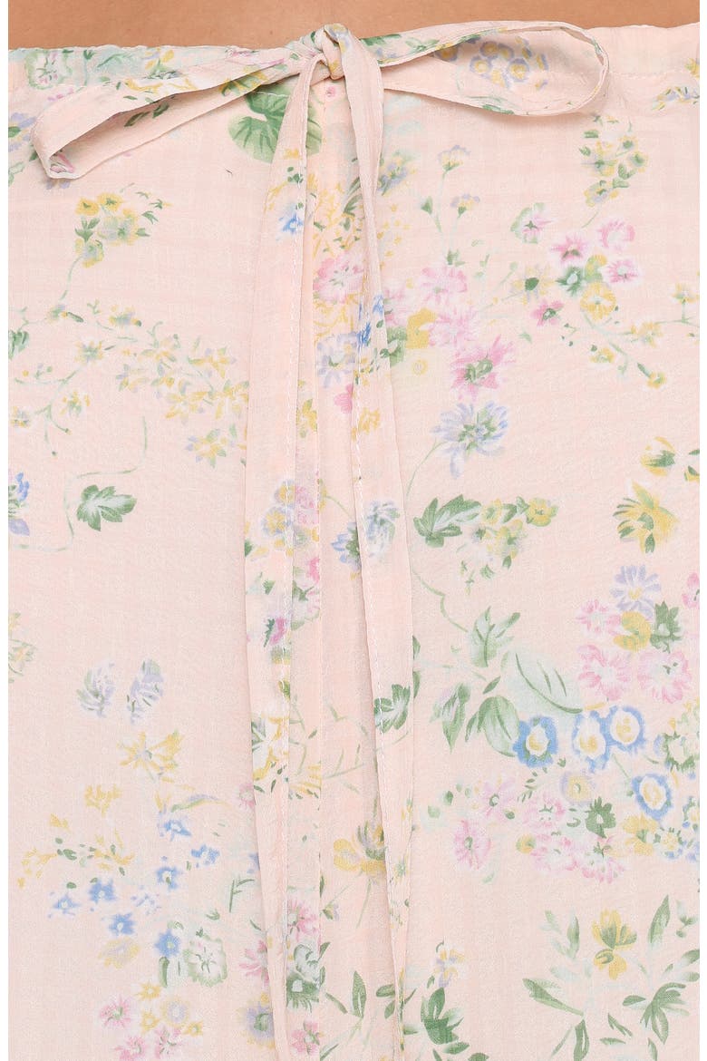 Caroline Eyelet Floral Maxi Sundress, Alternate, color, PASTEL PINK FLORAL