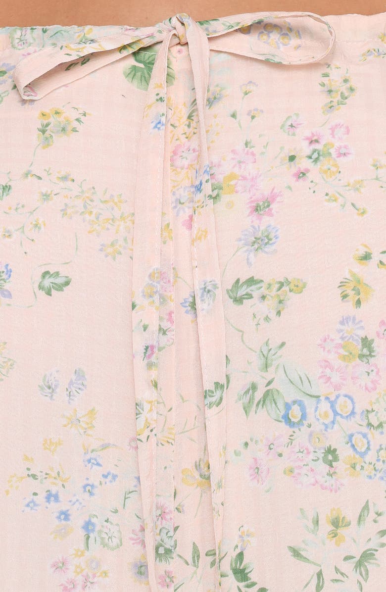 Petal & Pup Caroline Eyelet Floral Maxi Sundress, Alternate, color, 