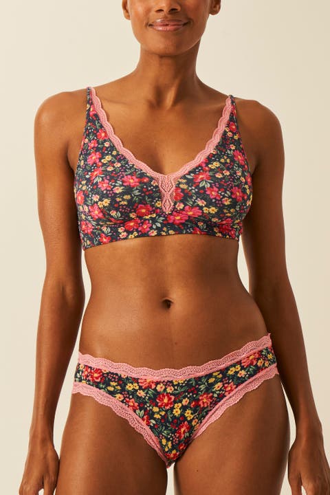 The Lace Plunge & Original Knicker Set