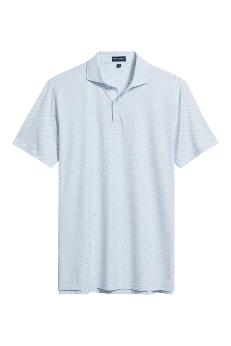 Soprano Waves Performance Jersey Golf Polo, Alternate, color, WHITE