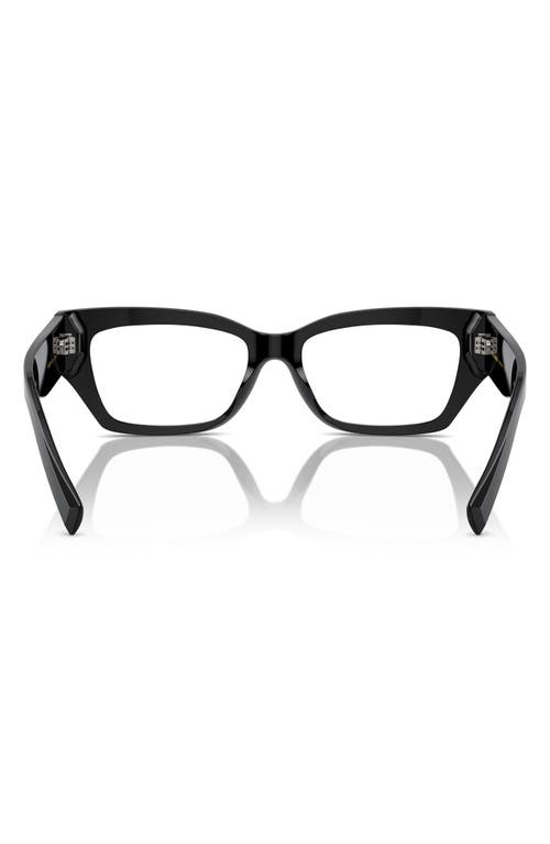 Dolce & Gabbana Dolce&gabbana 51mm Rectangular Reading Glasses In Black