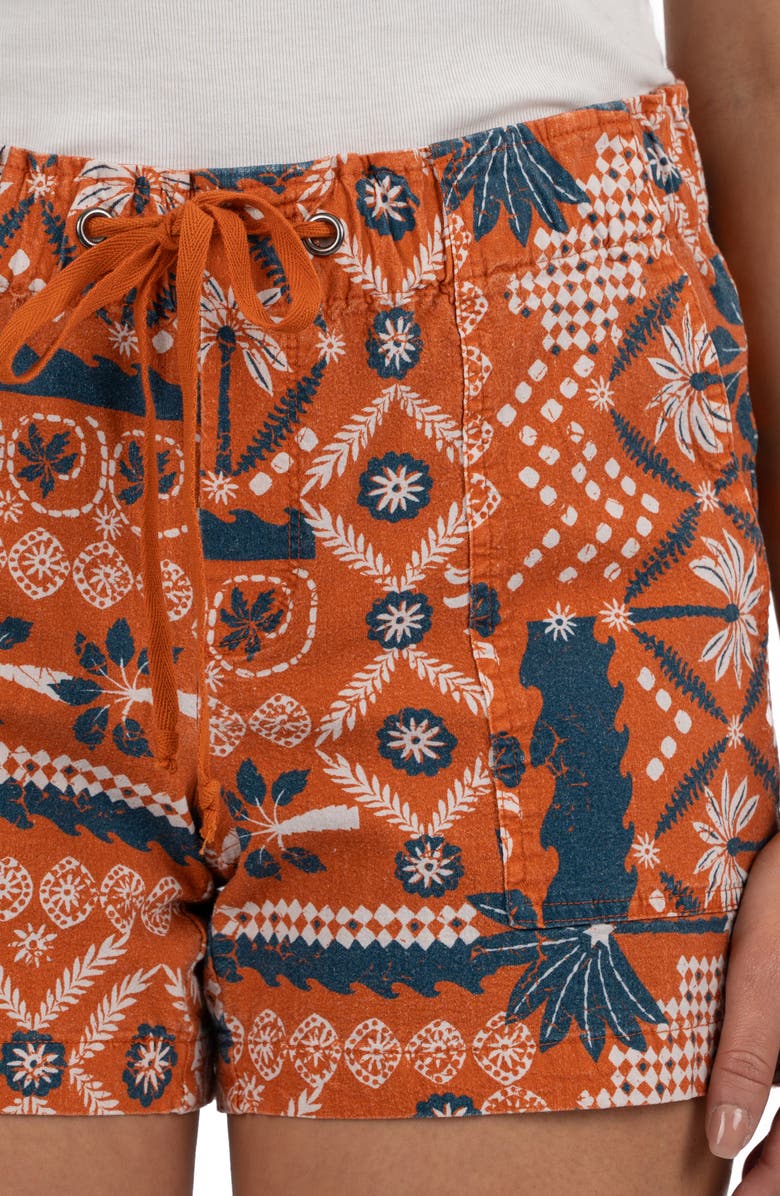 KUT from the Kloth Katana High Waist Drawstring Shorts, Alternate, color, 