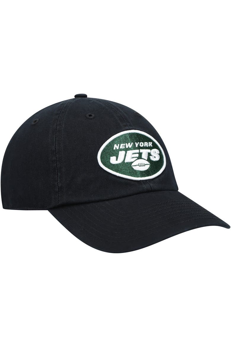 Men's '47 Black New York Jets Secondary Clean Up Adjustable Hat, Alternate, color, Black